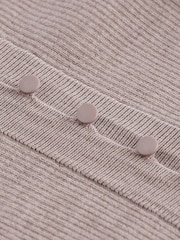 Neutral Premium 100% Merino Wool Polo Collar Jumper - Image 6 of 6