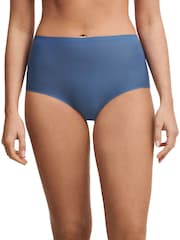 Chantelle Blue Soft Stretch High Waisted Seamless One Size Briefs - Image 1 of 3