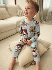 Blue Paw Patrol Single Soft Touch Fleece with Elastane (9mths-8yrs) - Image 2 of 8