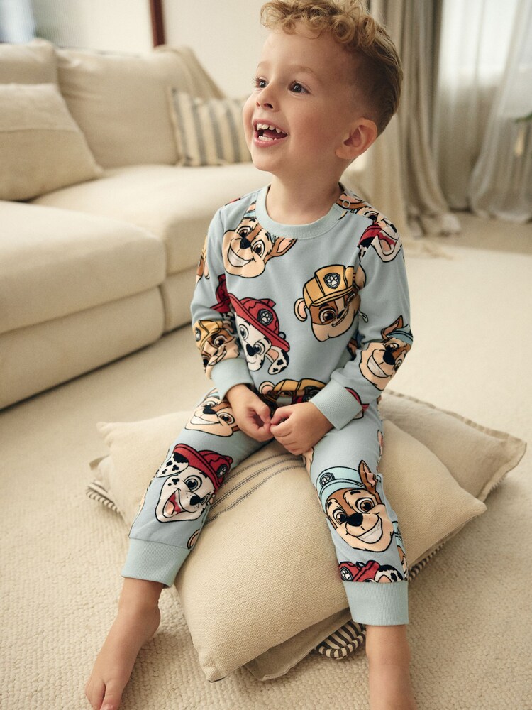 Blue Paw Patrol Single Soft Touch Fleece with Elastane (9mths-8yrs) - Image 2 of 8