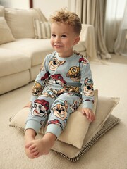 Blue Paw Patrol Single Soft Touch Fleece with Elastane (9mths-8yrs) - Image 4 of 8