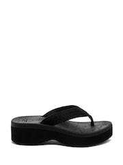 Rocket Dog Tizzy Cordel Linen Sandals - Image 1 of 7