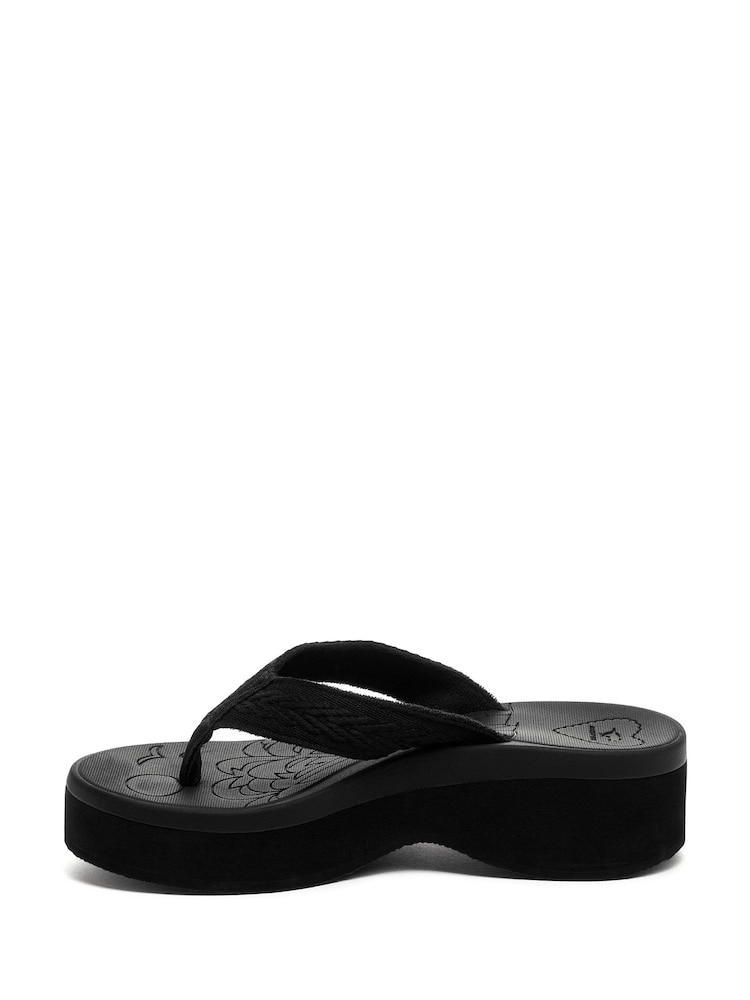 Rocket Dog Tizzy Cordel Linen Sandals - Image 2 of 7 Rocket Dog Tizzy Cordel Linen Sandals - Image 2 of 7