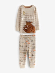 Khaki/Cream Gruffalo Snuggle Pyjamas 2 Pack (9mths-9yrs) - Image 6 of 10