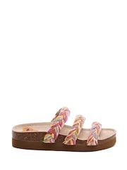 Rocket Dog Ashley String Braid 100% Cotton Sandals - Image 1 of 7
