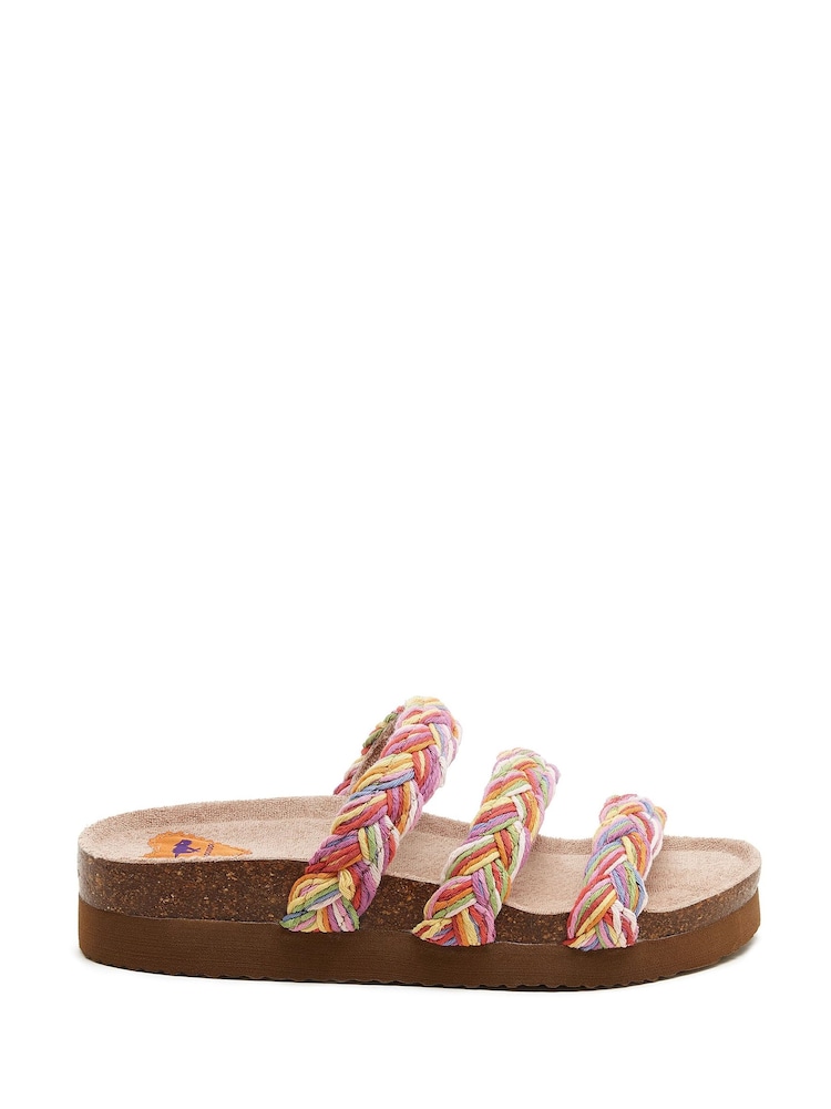 Rocket Dog Ashley String Braid 100% Cotton Sandals - Image 1 of 7