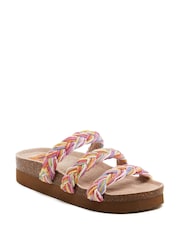 Rocket Dog Ashley String Braid 100% Cotton Sandals - Image 3 of 7