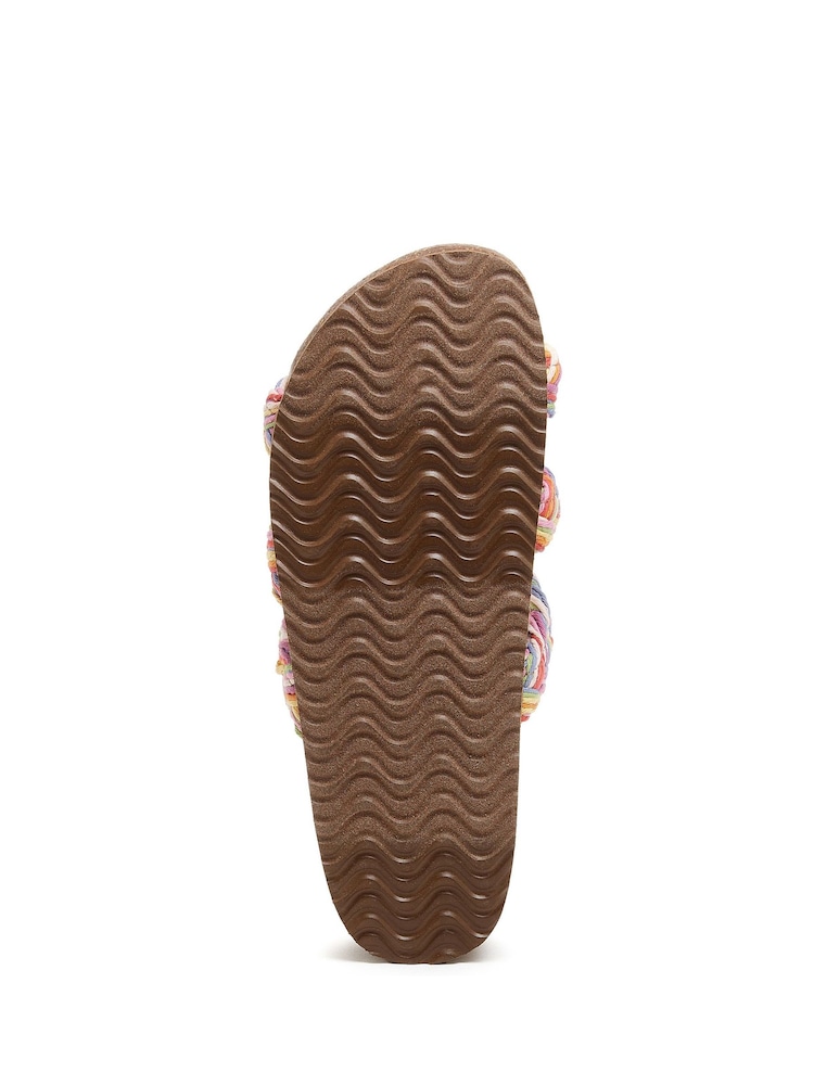 Rocket Dog Ashley String Braid 100% Cotton Sandals - Image 7 of 7