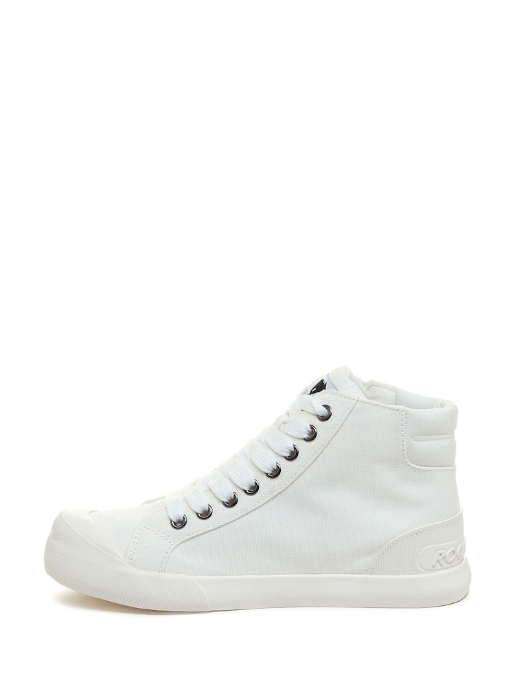 Rocket Dog Jazzin Hi 12A Canvas Trainers - Image 2 of 7