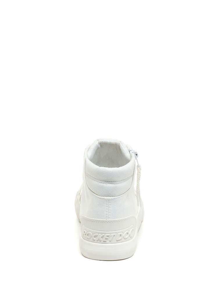 Rocket Dog Jazzin Hi 12A Canvas Trainers - Image 4 of 7