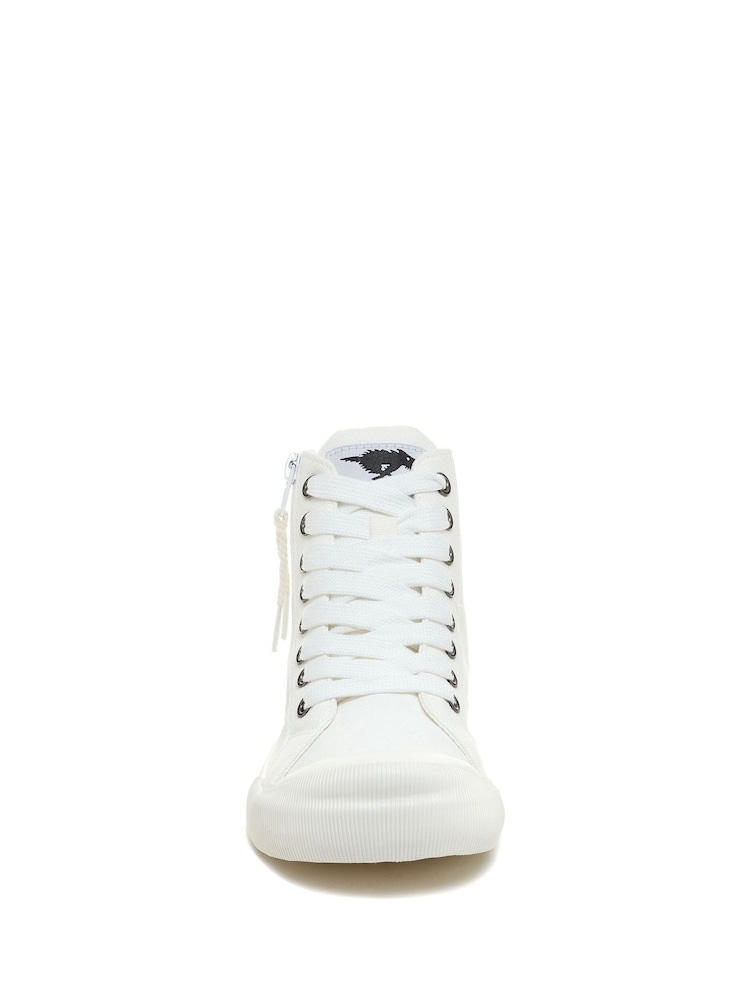 Rocket Dog Jazzin Hi 12A Canvas Trainers - Image 5 of 7