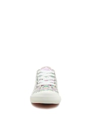 Rocket Dog Jazzin Preston Cotton White Trainers - Image 5 of 7