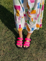Rocket Dog Smile Neoprene Fabric Sandals - Image 3 of 11