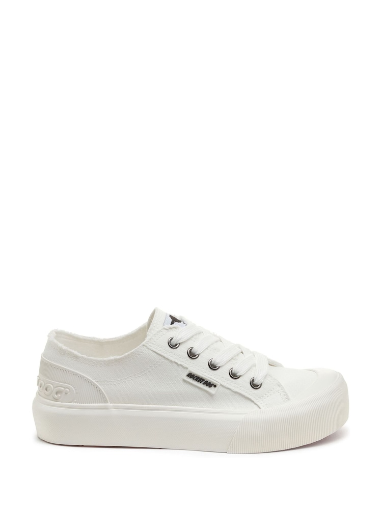 Rocket Dog Jazzin Plus Skirball Cotton Trainers - Image 1 of 7