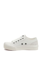 Rocket Dog Jazzin Plus Skirball Cotton Trainers - Image 2 of 7
