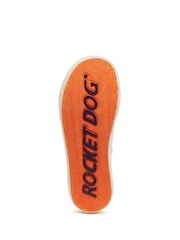 Rocket Dog Jazzin Plus Skirball Cotton Trainers - Image 7 of 7