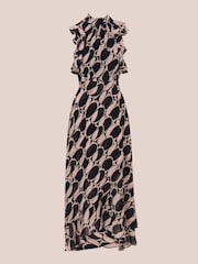 Adrianna Papell Multi Printed Maxi Dress - Image 6 of 7