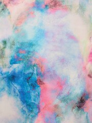 Adrianna Papell Blue Printed Sateen Kimono Dress - Image 8 of 8