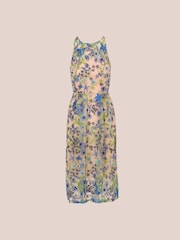 Adrianna Papell Besticktes, ausgestelltes Kleid, Blau - Bild 7 von 7