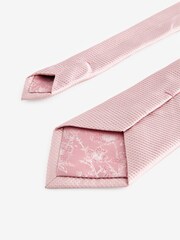 Icy Pink Textured Silk Tie - Image 3 of 3