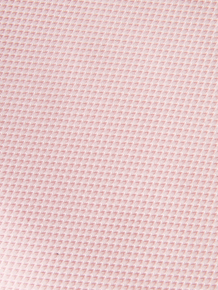 Icy Pink Textured Silk Lapel Pin And Pocket Square Set - Image 3 of 3