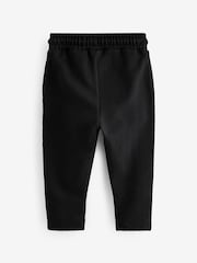 Black Pintuck 100% Cotton Joggers (3mths-7yrs) - Image 2 of 3