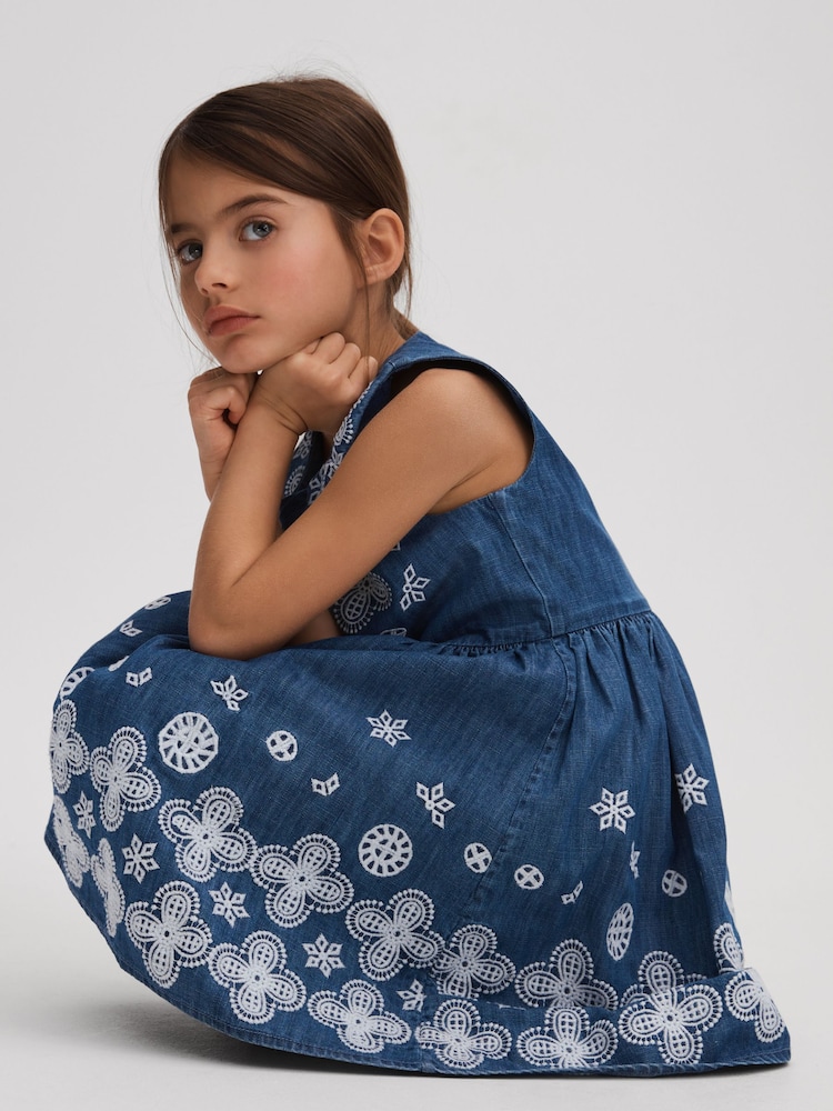 Vestido bordado Penny de Reiss - Imagen 1 de 4