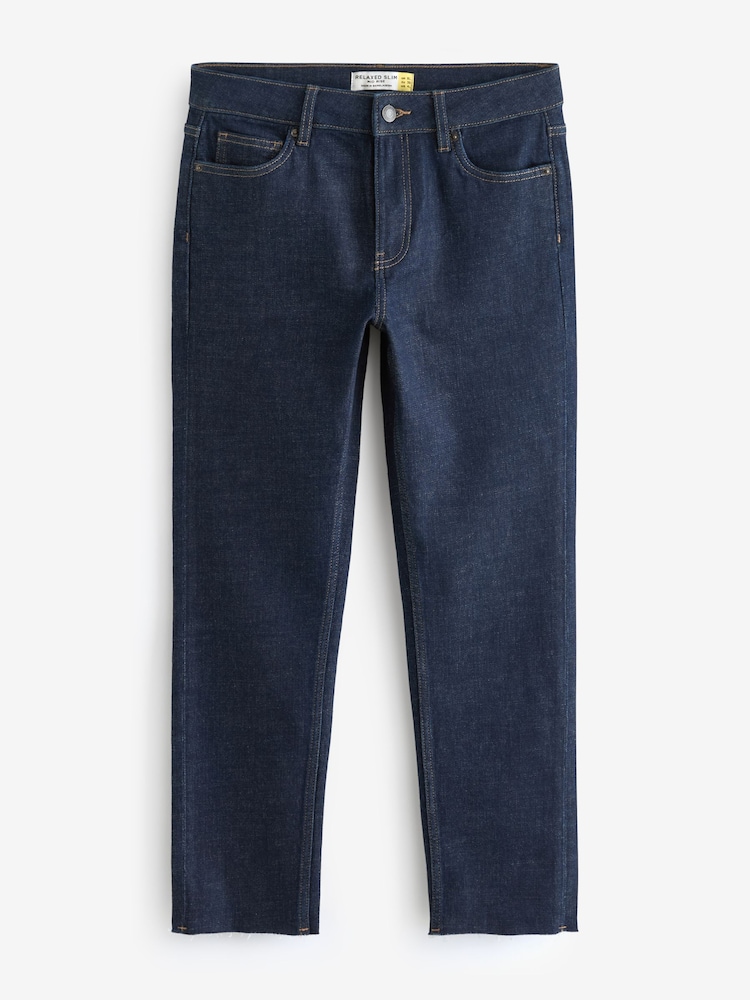 Buy Rinse Blue Slim Straight Jeans from the Next UK online shop