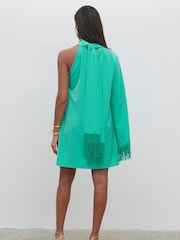 Pretty Lavish Jade Green Keeley One Shoulder Mini Dress - Image 3 of 4