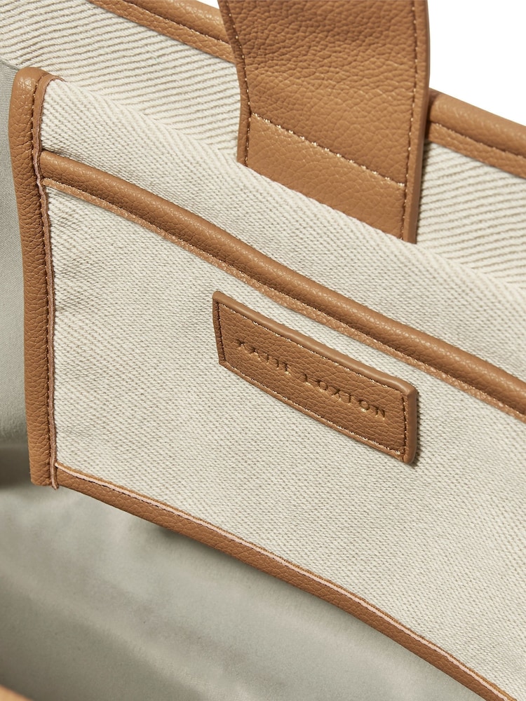 Katie Loxton Grey Capri Canvas Tote Bag 27CM X 51CM X 18CM - Image 5 of 5
