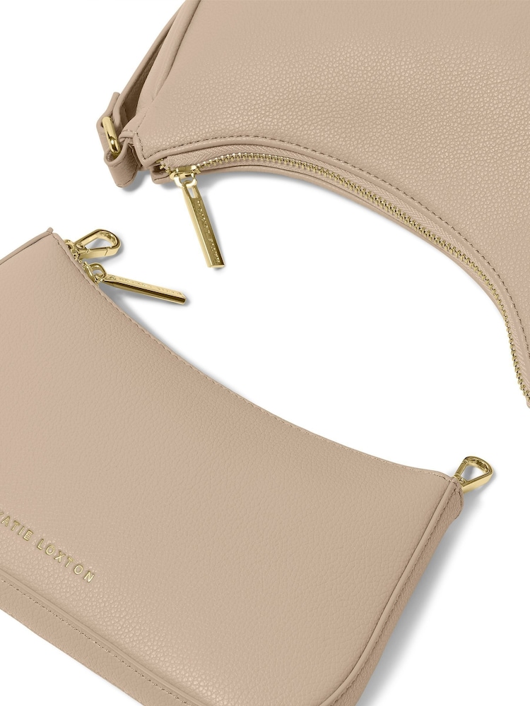 Katie Loxton Brown Aria Scoop Cross-body Bag - Image 5 of 5