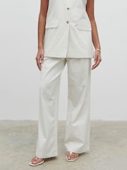 Pretty Lavish Pinstripe Harlee 100% Cotton Waistcoat - Image 3 of 6