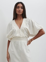 Pretty Lavish White Bailey Mini Dress - Image 1 of 3