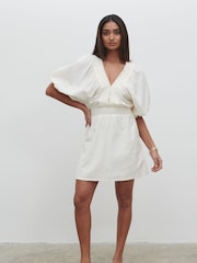 Pretty Lavish White Bailey Mini Dress - Image 2 of 3