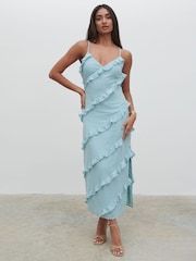 Pretty Lavish Seaspray Nadine Midaxi Dress - Image 1 of 4