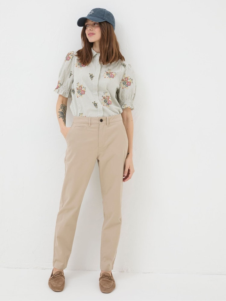 FatFace Rye Natural Chinos - Image 2 of 5