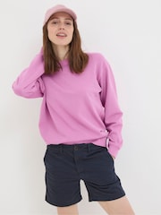 FatFace Padstow Blue Chinos Shorts - Image 1 of 4