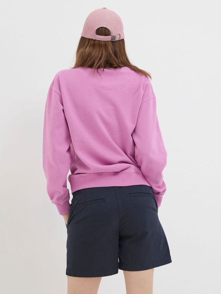 FatFace Padstow Blue Chinos Shorts - Image 2 of 4