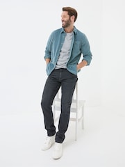 FatFace Dark Vintage Blue Slim Fit Jeans - Image 3 of 7