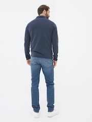 FatFace Indigo Blue Slim Fit Jeans - Image 2 of 6