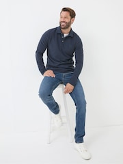 FatFace Indigo Blue Slim Fit Jeans - Image 4 of 6