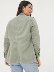 FatFace Lowen Green Field Jacket - Image 2 of 5