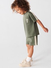 River Island Boys 100% Cotton Crochet Tape T-Shirt Set - Bild 3 von 4