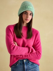 Joules Caversham Mint Green Beanie Hat - Image 2 of 6