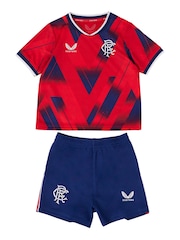 Fanatics Red Glasgow Rangers Fourth Baby Kit 2023-24 Baby - Image 1 of 1