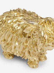 Gold Hamish the Highland Cow Ornament - Image 6 of 6