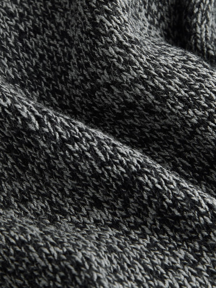 Charcoal Grey Gingerbread 100% Cotton Christmas Jumper (3-16yrs) - Image 4 of 4