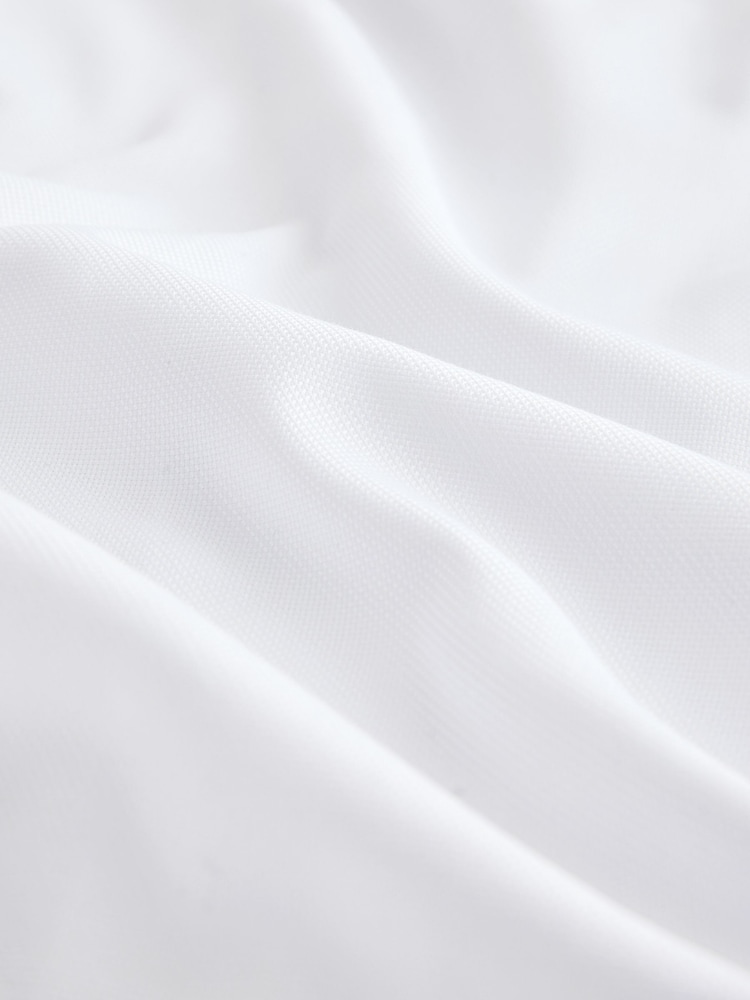 Weiß/Neutralbraun Rauten-Jacquard - Schmale Passform - Anlass Hemd und Krawatte im Set - Bild 8 von 8 Weiß/Neutralbraun Rauten-Jacquard - Schmale Passform - Anlass Hemd und Krawatte im Set - Bild 8 von 8
