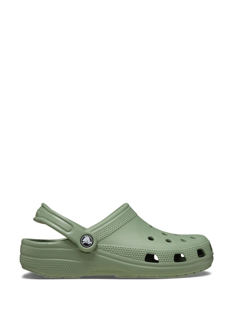 Crocs Light Green Adults Classic Clogs - Image 2 of 6