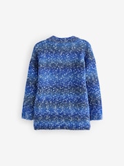 Blue Gaming Snowman 100% Cotton Christmas Jumper (3-16yrs) - Image 2 of 5